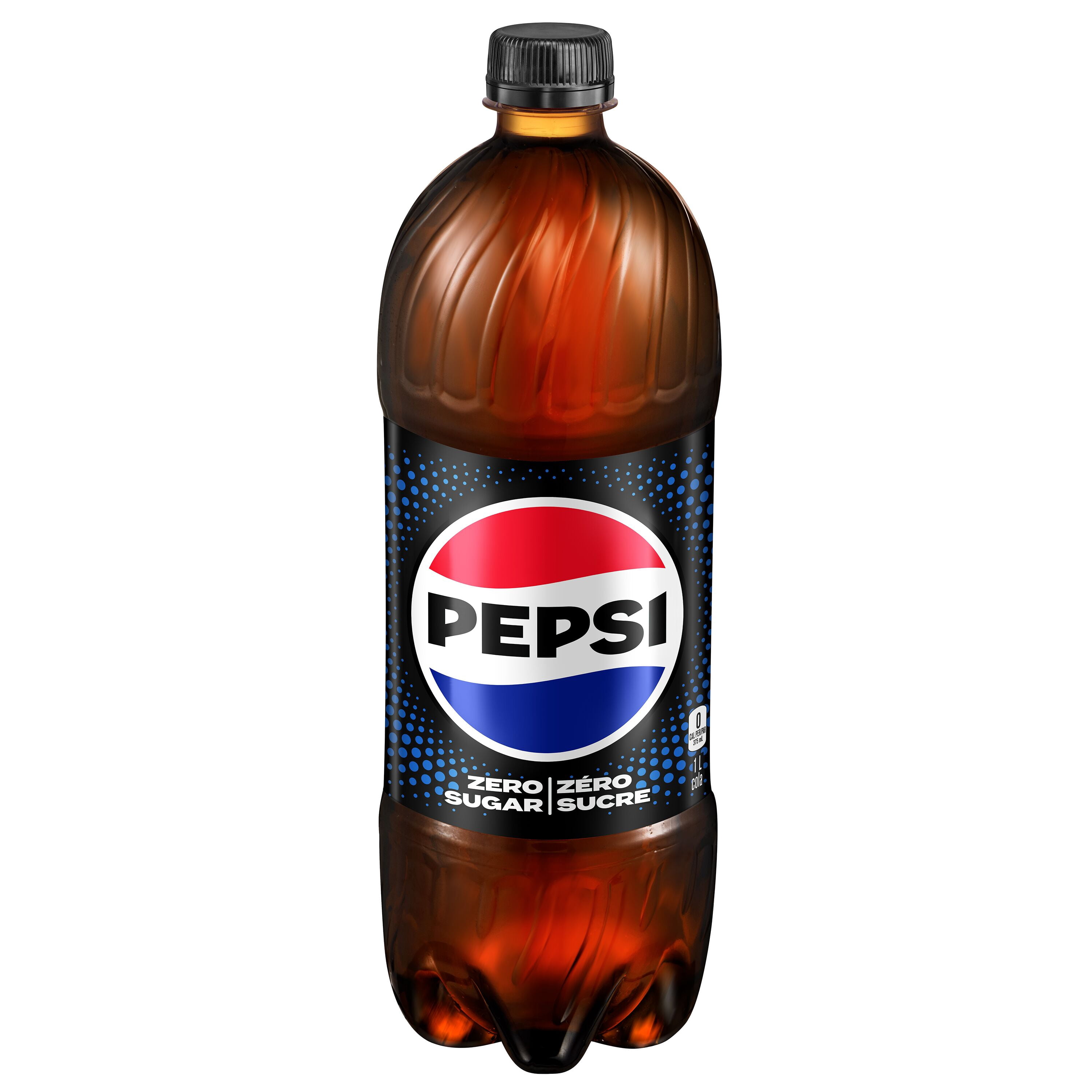 Pepsi Zero Sugar Cola 1 L, Bottle