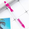 thumbnail image 2 of 10 Pcs Ribbon Retractable Gel Roller Pen Breast Cancer Awareness Ribbon Pen Point Breast Cancer Pens Plastic Gel Ballpoint Pens For Women Gift 10ML, 2 of 4