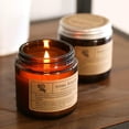 thumbnail image 4 of Handmade Soybean Wax Small Tea Aromatic Atmosphere Candle With Hand Home Aromatherapy Candle Brass Taper Candlestick Holders Decorative Candlesticks Christmas Jar Candle Holder 3 Wick Candle Stand, 4 of 4