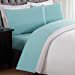thumbnail image 3 of Laura Hart Kids Solid Turquoise Twin Sheet Set, 3 of 9