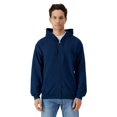 thumbnail image 1 of Gildan Mens Softstyle Fleece Midweight Full Zip Hoodie, 1 of 3
