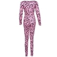 thumbnail image 4 of Womens One Piece Sleepwear Cartoons Print Pajamas Jumpsuit Rompers, 4 of 4