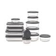 thumbnail image 3 of MAINSTAYS Glass food storage set with PE Lid of round and rectangular shape, 3 of 5