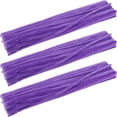 thumbnail image 1 of BEADCEST 300Pcs Purple Plush Twisted Stick Chenille Stems Bendable Rod for Home Crafting, 1 of 4