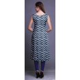 thumbnail image 2 of Bimba Printed Side Slit Straight KurtisForWomen Sleeveless Summer Kurta, 2 of 6