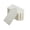White#0, variant on Soft Foam Bath Mat Set with Non-Slip Backing | Super Absorbent Microfiber & Comfortable Padding | Machine Washable Toilet & Shower Rug | Includes 40x50cm & 40x60cm Mats