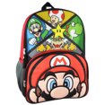 thumbnail image 1 of Super Mario Boy's Front Tap Activated LED Light Up 16" Backpack, 1 of 4