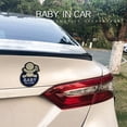 thumbnail image 3 of Baby in Car Sticker Baby on Board Car Aluminum Sticker for Octavia Fabia A, 3 of 5