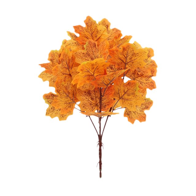 Birdeem Simulation Red Maple Leaf Indoor Garden Courtyard Decoration Engineering Plant Landscaping Fake Branches Plastic Green Plants