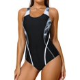 thumbnail image 1 of Beautyin Maillot de Bain une Pièce Athlétique pour Femmes Compétition Natation Course, 1 of 8