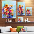 thumbnail image 4 of Design Art - Peinture Aquarelle Abstraite Florale, 4 of 4