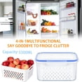 thumbnail image 5 of HCBY Airtight Food Container, Large-capacity yet Space-saving Fridge Organizer, Multi-size Optional Specification, Food-safe Material, Reusable Box for Meal Prep and Picnic Storage, 5 of 5