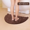 thumbnail image 2 of TIELUTT Half Round Bathroom Rug Won't Bathroom Mat Soft and Comfortable Furry Durable Thickened Project 62 Blanket Rugs for Bed Room Kid Room Rug Knit Blanket Knitted Throw Blankets for Couch, 2 of 8