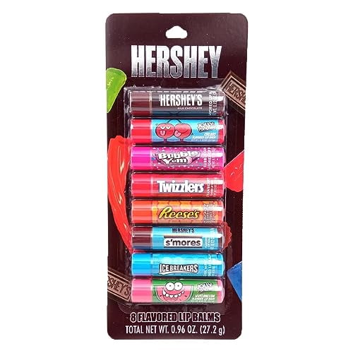 Taste Beauty Hershey 8Pack Variety Flavored Lip Balm