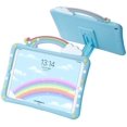 thumbnail image 1 of Multicolor Rainbow Bridge Cute Cartoon Case for iPad, Soft Shockproof Silicone Back Cover with Built-in Bracket,Food-Grade Silica Gel,Especially for Children(ipad mini5), 1 of 8