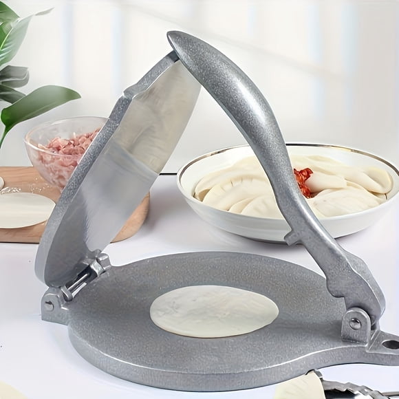 EASTIN 1pc 8 Inches Tortilla Press Aluminum Tortilla Press Flour Tortilla Press Rotis Press Quesadilla Press Taco Maker