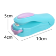 thumbnail image 2 of Mini Scelleuse de Sacs, Mini Scelleuse Portative pour la Maison, Scelleuse de Sacs Thermique Portative, Mini Scelleuse de Sacs Thermique Machine de Scellage Machine de Scellage à Pression Manuelle pour Conserver l'Air et Conserver les Aliments, 2 of 5