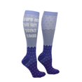 thumbnail image 1 of Womens Wore My Big Girl Socks Today Funny Compression Socks for Women, 1 of 4