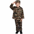 thumbnail image 4 of Dress Up America Ensemble de Déguisement d'Armée de Luxe Moyen 8-10 202-M, 4 of 4