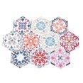 thumbnail image 4 of 10 Pcs Autocollants Décoratifs en Céramique Hexagonale Antidérapants et Imperméables, 4 of 8