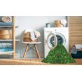 thumbnail image 2 of Ahgly Company Machine Washable Indoor Rectangle Transitional Dark Forest Green Area Rugs, 4' x 6', 2 of 7