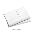 thumbnail image 3 of Ke1Clo Queen Pillow Cases, White Pillow Cases Set of 2, Microfiber Super Soft Pillowcases with Envelope Closure, Wrinkle, Fade Resistant Pillow Covers Queen Size 20 X 30 Inches, 3 of 5