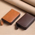 thumbnail image 4 of JFHHQ Versatile Zipper Purse for Daily Use Stylish RFID Blocking Card Holder and Practical Wallet Accessory Brown, 4 of 4