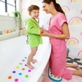 thumbnail image 5 of Munchkin Dandy Dots Tapis de bain antidérapant, comprend des ventouses antidérapantes, multicolore, 5 of 5