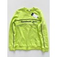 thumbnail image 1 of Reebok GH8569 Linear Crew Sweatshirt Neon Green ( M ), 1 of 1