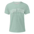 thumbnail image 3 of BOBOGOJP T-Shirt de Travail pour Homme à Coupe Régulière à Manches Courtes (Vert Menthe,3TG), 3 of 4