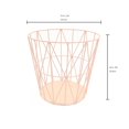 thumbnail image 2 of hometrends Wire Waste Basket, 2 of 2