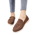 thumbnail image 1 of Cameland Chaussures Décontractées pour Femme en Suède à Coupe Basse Peu Échancrée Mocassins Ajustés, 1 of 3