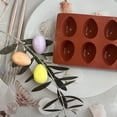 thumbnail image 4 of Plateau à Glaçons, Moule en Chocolat Oeuf de Résurrection Uniforme 8 Pcs - Décoration en Silicone pour Glaçons, Gâteau et Fondant, 4 of 9