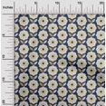 thumbnail image 1 of oneOone Cotton Cambric Royal Blue Fabric Florals Craft Projects Decor Fabric Printed By The Yard 42 Inch Wide, 1 of 4