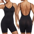 thumbnail image 4 of Dealovy Bodysuit for Women Belly Control Shapewear Jumpsuits Spaghetti Strap Seamless Workout Base Layer Romper, 4 of 4