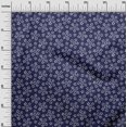 thumbnail image 3 of oneOone Velvet Navy Blue Fabric Asian Block Craft Projects Decor Fabric Printed By The Yard 58 Inch Wide, 3 of 4