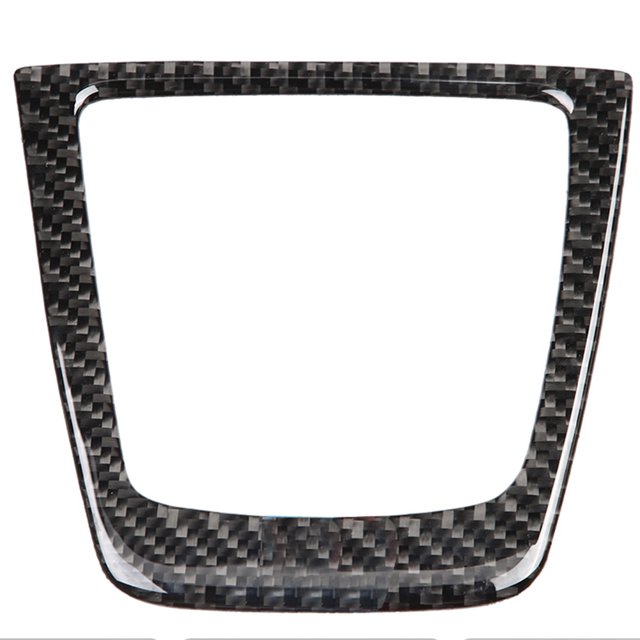 Carbon Fiber Car Interior Console Gear Shift Box Panel Trim Cover for Z4 E89 2009-2015 #B