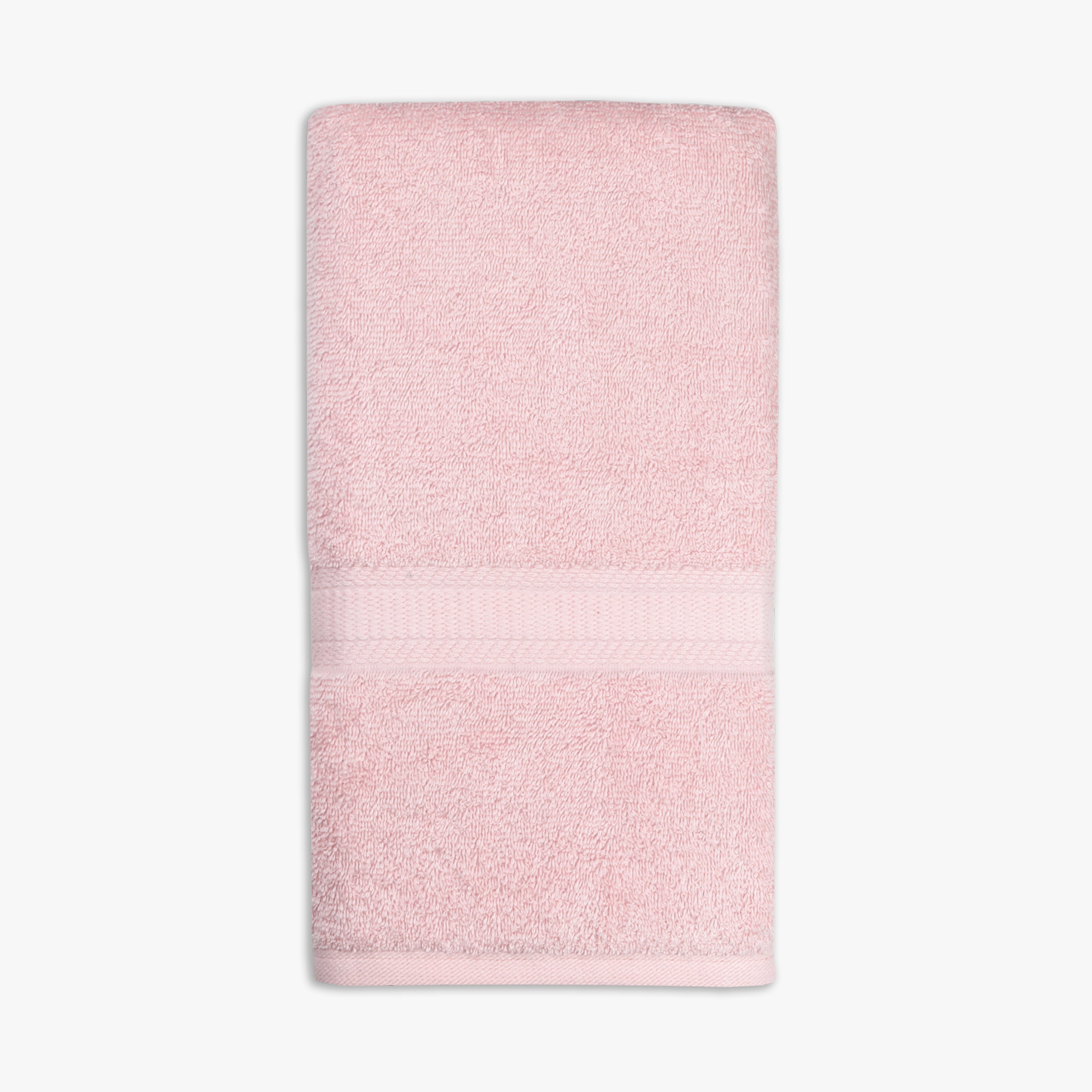 Mainstays Basics Solid Bath Sheet, Soft & Durable, 100% Cotton, Pink