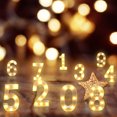 thumbnail image 1 of Vaidha Remote Control Alphabet Letter Lights LED Light Up White Plastic Letters Standin, 1 of 2