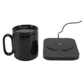 thumbnail image 3 of Electric Mug Warmer, Waterproof Smart Mug Warmer 3 Gears Control USB Powered  For Office For Travel Black, 3 of 8
