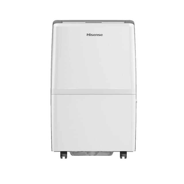 Hisense 50 Pint LED Dehumidifier with Pump, Bucket/Continuous Drain, ENERGY STAR® Most Efficient - REFURBISHED