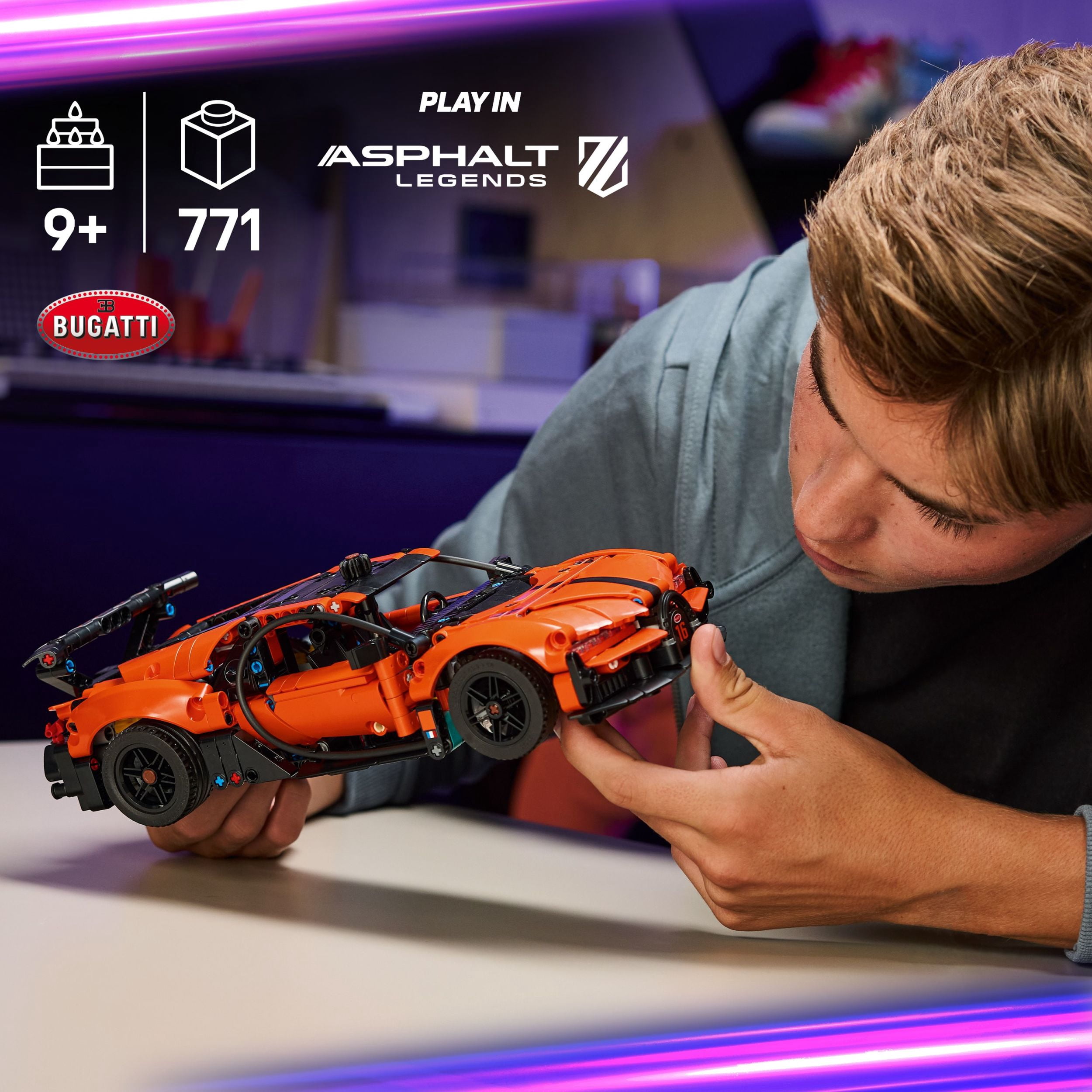LEGO Technic L’Hypervoiture de Bugatti Chiron Pur Sport 42222