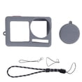 thumbnail image 2 of Camera Silicone Protective Sleeve Cover Anti Drop Lens Protector Cap Camera Accessories with Wrist Strap for Action 5 Pro, 2 of 7