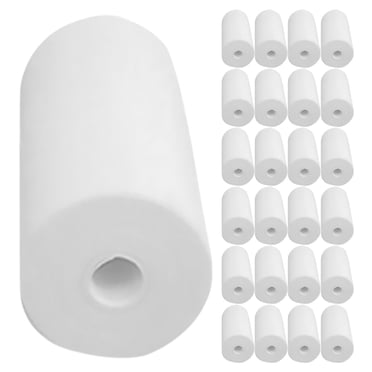 Miangastore 25 Rouleaux de Papier Thermique pour Reçus Rouleaux de Papier Imprimables Rouleaux de Papier Thermique pour Billets