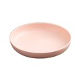 thumbnail image 1 of Langgg Unbreakable Round Plate Nordic Style Wheat Straw Fruit Festival Dishes Smooth Edge Solid Color Plates Tableware Kitchen Pink 21cm, 1 of 8