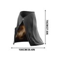 thumbnail image 3 of Liquidation Éclatante de la Boutique de Textiles pour la Maison! JFZMDY Couverture Chauffante d'Hiver Châle Chauffant USB Coussin Chauffant Couverture Chauffante pour la Maison Genouillère Matelas Châle, 3 of 6