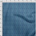 thumbnail image 3 of oneOone Cotton Jersey Medium Blue Fabric Batik Sewing Craft Projects Fabric Prints By Yard 58 Inch Wide, 3 of 4