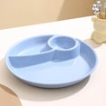 thumbnail image 4 of Aodebiao Portion Control Plate for Balanced Eating, Unbreakable Divided Plates,3 Compartment Plates, Reusable Plastic Plates, BPA Free for Adults, 4 of 7