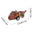 thumbnail image 4 of Jouet Véhicule à Rétrofriction E Brachiosaure Petit Modèle de Simulation Dino Voiture à Inertie, 4 of 4