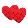 thumbnail image 1 of Vaidha Heart Shaped Chocolate Molds Candy, DIY Baking Trays 10-Cavity, 1 of 1